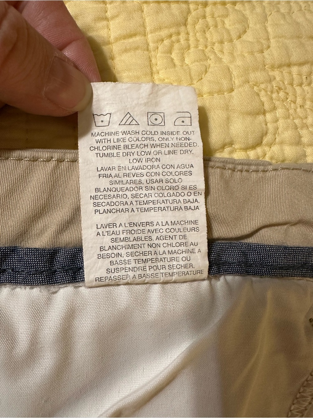 Women’s Lee Regular Fit Mid-Rise Khaki Shorts - Picture 6 of 9